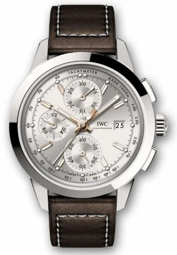 IWC Ingenieur Chronograph Custom Stainless Steel / Silver-Gold / Calf IW3808-AI (IW3808AI)